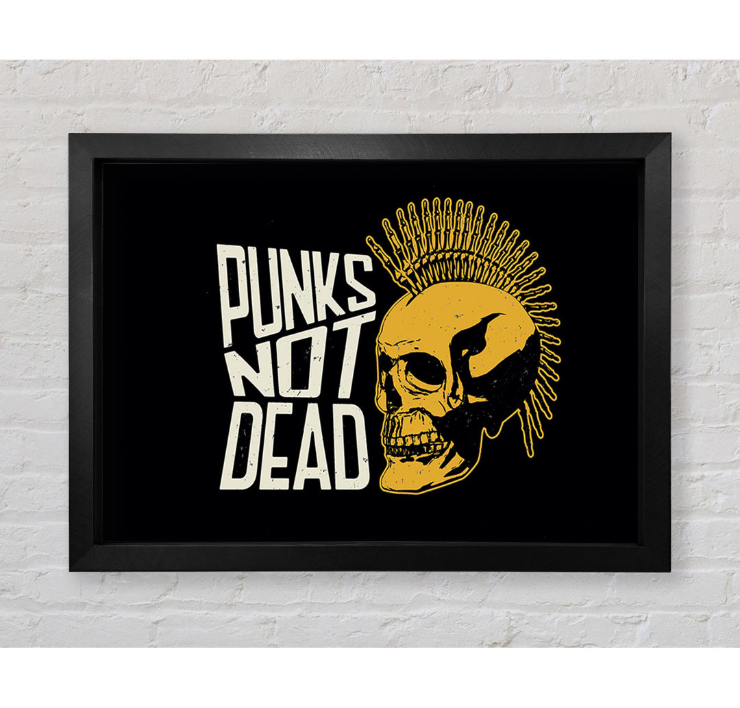 Punks Not Dead 1 - Einzelne Bilderrahmen Kunstdrucke