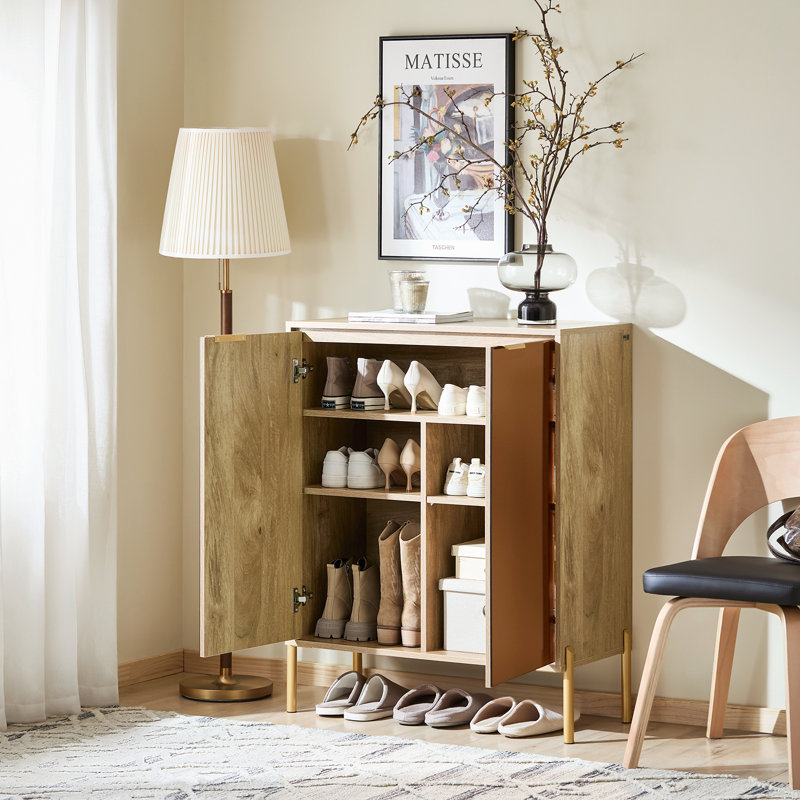 8 Pair Shoe Storage Cabinet