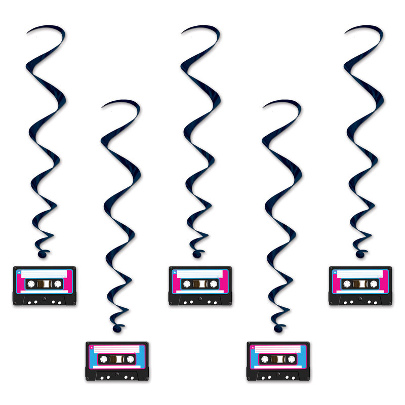 Ensemble de décoration murales ruban à cassettes 5 pièces