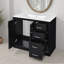 Ensemble de meuble-lavabo autoportant 36 po avec lavabo en céramique, armoire de rangement avec portes à fermeture douce et 3 tiroirs profonds 36 po-113977797