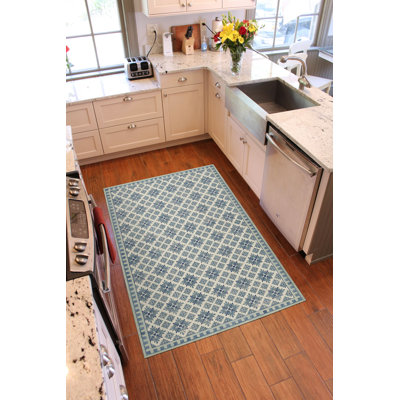Tapis de cuisine à profil bas Un-Rug Kirkwood par Matterly