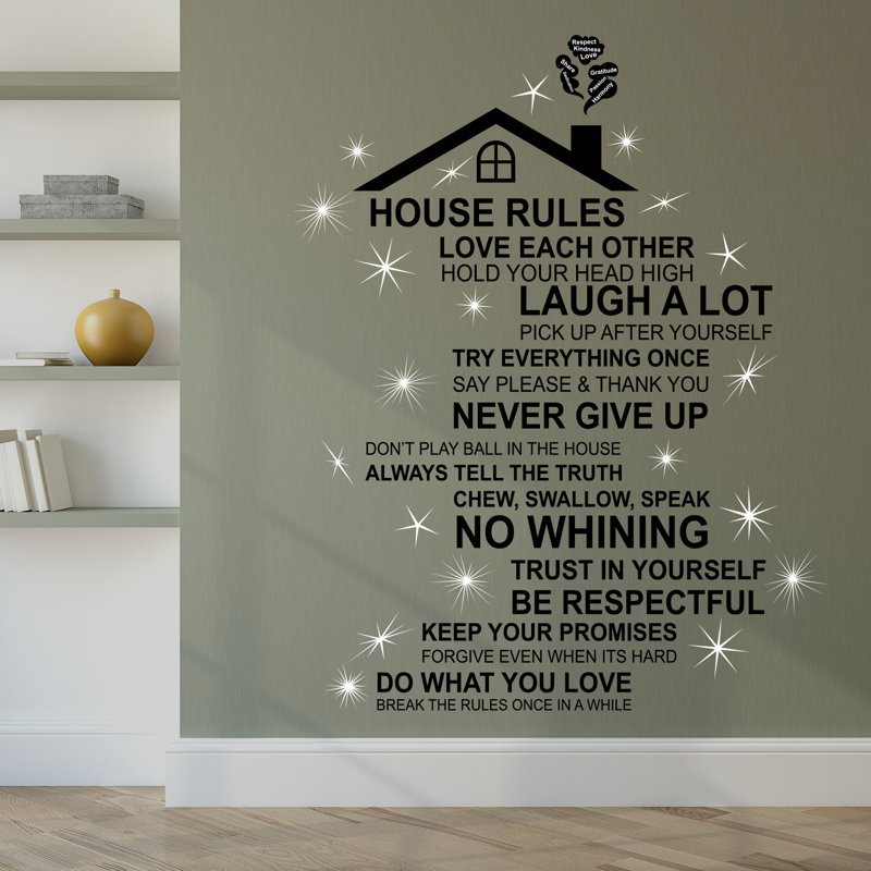 Non-Wall Damaging Wall Decal