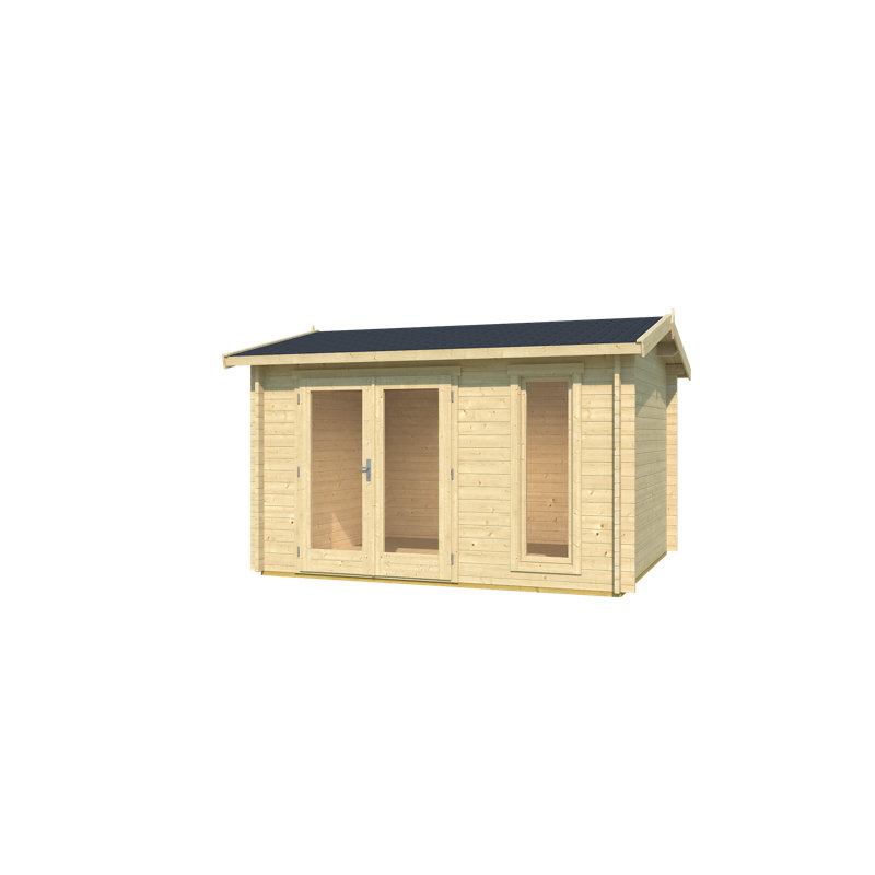 Lasita Carlisle Premium Log Cabin With Tempered Double Glazing (40mm)