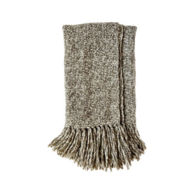 Ocampo Wool Hand Woven Throw Blanket