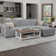 Stretchy Slipcover for Chaise Sectional - Easy to Clean & Durable - Microfibra Collection (Right Chaise) 