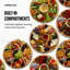 Farberware Build-a-Board Bamboo Serving Board, Round Snack Board with 5 Dividers, Clear BPA-Free Lid and Black Secure Snap Locking Handles, 35.5cm