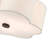Copper Linen Blend Semi Flush Mount-186254600-186255095