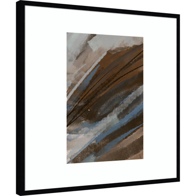 «Mountain Muse» par Nilesh Kulkarni, reproduction d'art encadrée sur bois