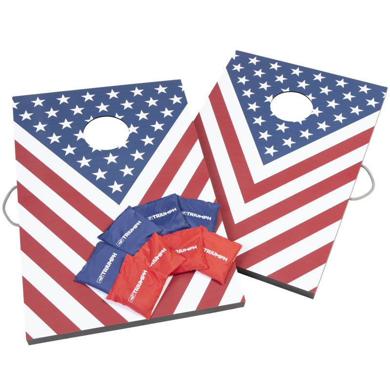 Ensemble de cornhole Trixph Patriotic 2X3