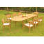 Taraval Outdoor 9 - Piece Teak Dining Set-532158506