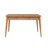Karyana Scandinavian Extendable Dining Table & Chairs Set (4 Pieces), Atlantic Pine & Dark Blue | 100% Melamine Coated Particle Board, Table: 50.8 x 29.5 x 31.5 in, Chairs: 18.5 x 35.4 x 17.7 in | Stylish and Functional for Modern Homes