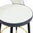360 ° Rotatable Bar Chair.Modern And Spliced PU Comfortable Upholstered Bar Stool Bar Chair With Smooth And Beautiful Metal Legs For Dining Room, Kitchen, Terrace.Set Of 2.-956081511-956081567