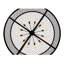 Paloma Golpe 12 - Light Drum Chandelier