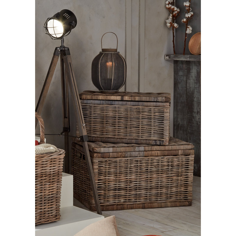 August Grove Baringer Wicker Decorative Basket