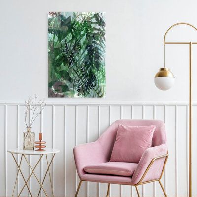 Contemporary Art Abstract Forest Landscape Art