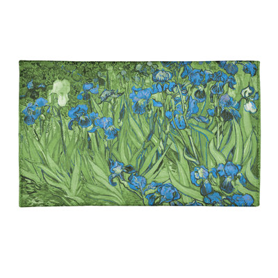 Chenille Floral Indoor Rug