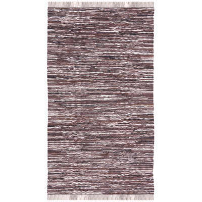 Amersham Flat Weave Recycled Cotton Chindi Solid Color Rug