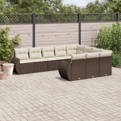 Ensemble de canapé de jardin Vidaxl