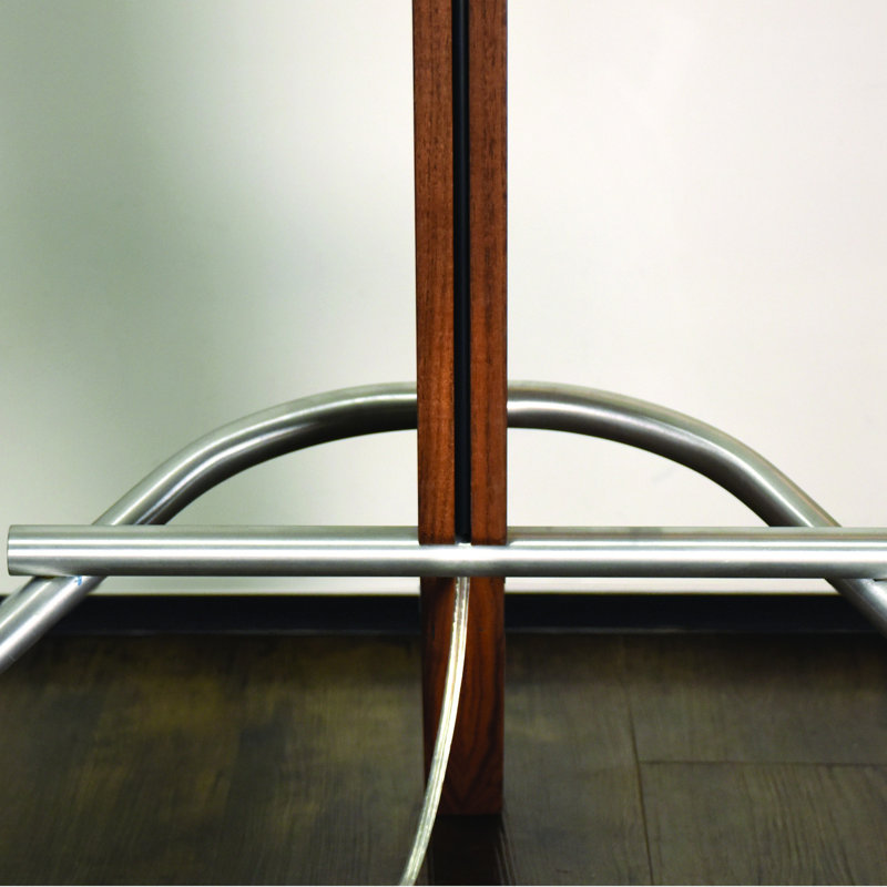 Silva Floor Lamp, Walnut