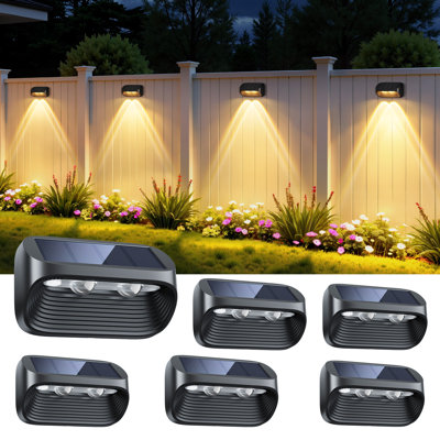 Solar Powered Integrated Led Deck Light Pack