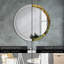 Huldar Glass Flat Wall Mirror