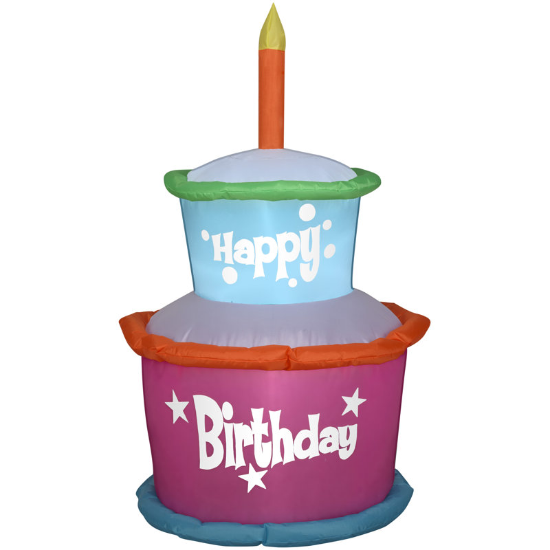 Happy Birthday - gâteau d'anniversaire avec bougies