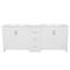 Ensemble de meuble-lavabo double 84 po avec 3 tablettes réglables et 3 tiroirs-1755584070