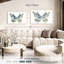 Brampt papillon en indigo-108124330