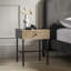 Brittlyns 400cm W Iron Bedside Table