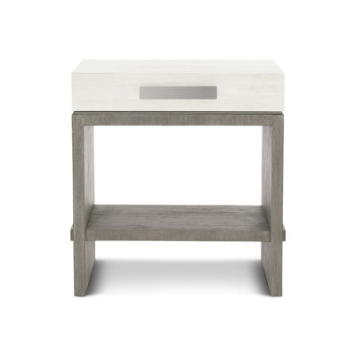 Foundations 1 - Drawer Solid Wood Nightstand