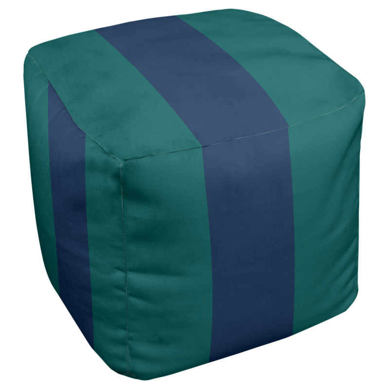 Repose-pieds 13 po, H 18 po x l 18 po x P 20 po, Vert/bleu marine