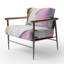 Cuscute - Fauteuil rembourré en marbre-1060021638