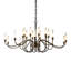 Lisse 20 - Light Candle Style Classic/Traditional Chandelier-15394514