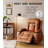 Power Lift Recliner Chair with Massage and Heat, Massage Chair Adjustable Reclining Chair with Side Pockets/USB Port for Elderly for Living Room-935649968