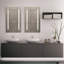 1-Door Recessed Frameless LED Lighting and Electrical Outlet Medicine Cabinet with 4-Adjustable Shelves-45538830-45538929