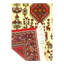 Tapis oriental brun / rouge / beige en laine / coton 3 pi 3 po x 4 pi 9 po Megyn
