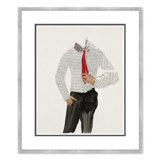 Man In Lettered Shirt Giclee Print by Yuki Osada