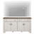 Farmhouse 59" Wide Sideboard Buffet With 4 Doors And 2 Drawers, Adjustable Shelves, White-2105432829