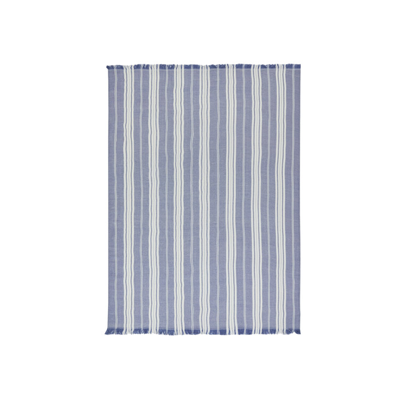 Laura Ashley Striped Machine Woven Blanket