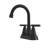 Matt Black Bathroom Sink Faucet, 2, Approved, Deck-Mounted, Made Of Ss304 & Zinc, Ceramic Cartridge, 1.2 Gpm Flow, 360 Swivel Function With Pull-Out Design Available-121675772