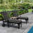 74" x 22" Outdoor Chaise Lounge Cushion with Ties and Loop-1672569165