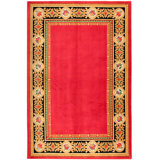 Via Como - 'Royal Gift Red' Rug - Size 6'7" X 9'10"