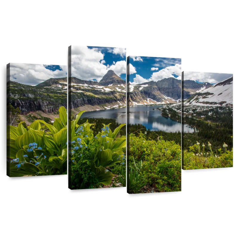 Lac Alvord Glacier National Park, H 27 po x l 43 po