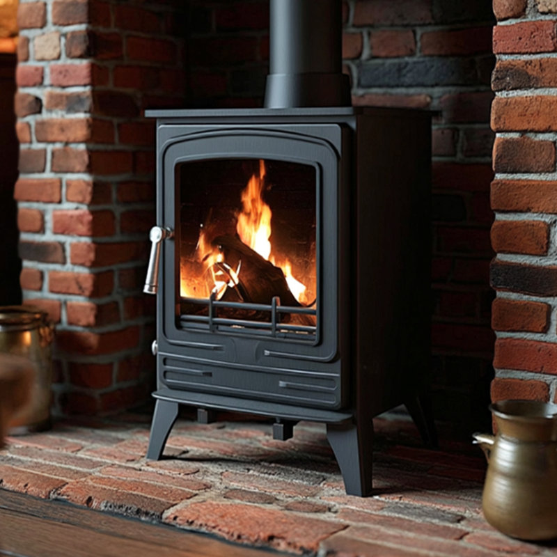 4.2kW Steel Eco Multifuel Stove