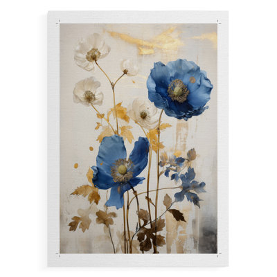 FLORAL Series LVII -Canvas Print Only - NOT FRAMED