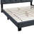 Samanthalee Tufted Upholstered Platform Bed-29890355-29890356