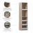 Osterman 19.5" W Closet System Reach-In Sets-41230600