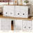 Cat Litter Box Enclosure for 2 Cats