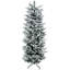 Arbre de Noël artificiel enneigé 6 pi avec 477 branches de neige