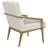 Kirra Upholstered Metal Arm Accent Chair-211025806